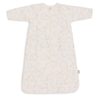 Jollein Baby Slaapzak met afritsbare mouw 70 cm - Elephant Tales