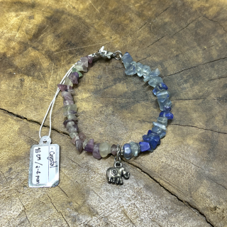 ENP Armband Paars Blauw 16 cm