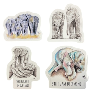 Sticker set 4 Shael Adav